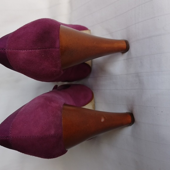 Aldo Purple Suede Hidden Platform Pump- Sz. 38/7.5 - Picture 11 of 16